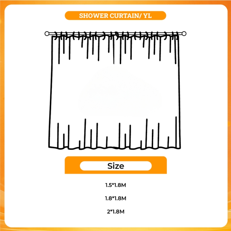 3D shower curtain - Detective Conan Store