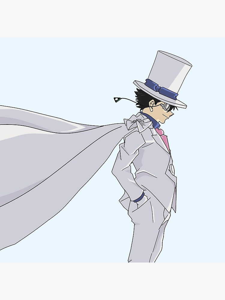 Magic Kaito Edit Kid The Phantom Thief Throw Pillow - Image 2