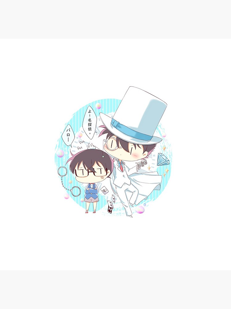 Detective Conan Chibi Series 1 Edogawa Conan And Kaito Kid Throw Pillow - Image 2
