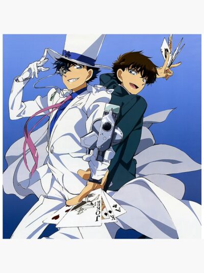 Alternative view of Kuroba Kaito Kid Throw Pillow