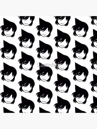 Alternative view of Mori Ran Decal Throw Pillow