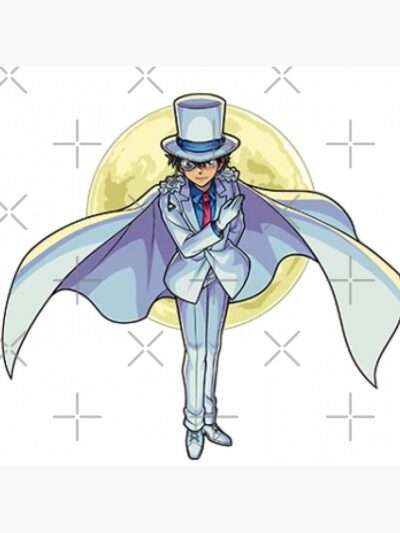 Alternative view of Kaito Kid Magic Kaito Throw Pillow