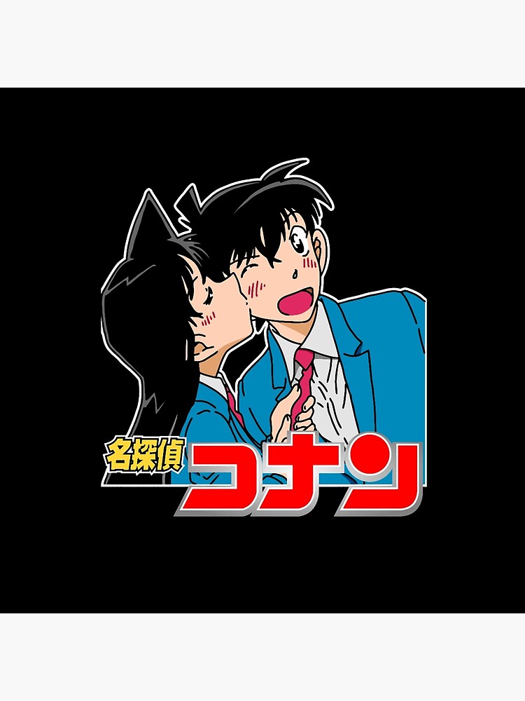 Ran Shinichi Art Case Closed Throw Pillow - Image 2