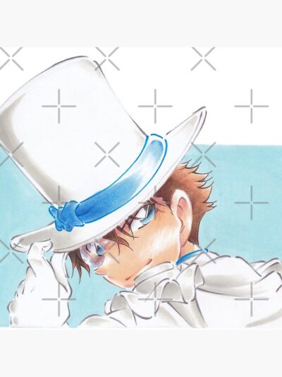 Alternative view of Kaito Kid Art Classic Throw Pillow