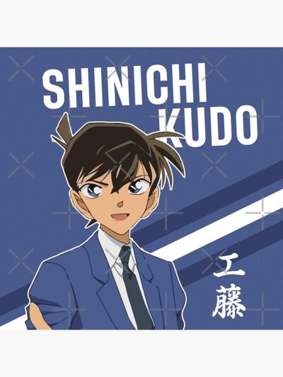 Alternative view of Shinichi Kudo Detective Conan Throw Pillow