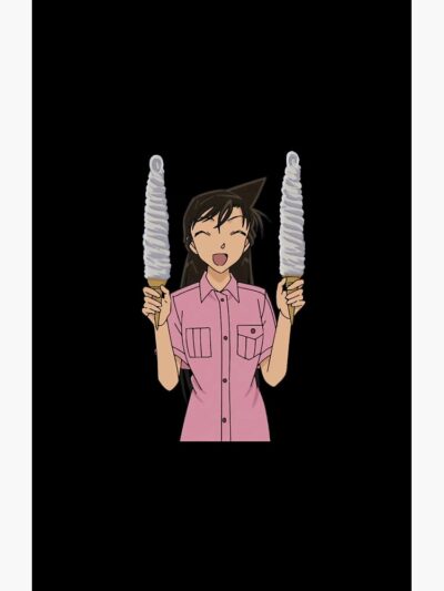 Alternative view of Ran Art Case Closed Shower Curtain