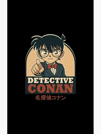 Alternative view of Conan Art Case Closed Shower Curtain