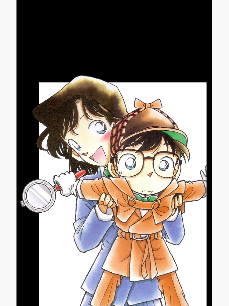 Detective Conan Edit Conan And Ran Shower Curtain - Image 2