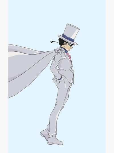 Alternative view of Magic Kaito Edit Kid The Phantom Thief Shower Curtain