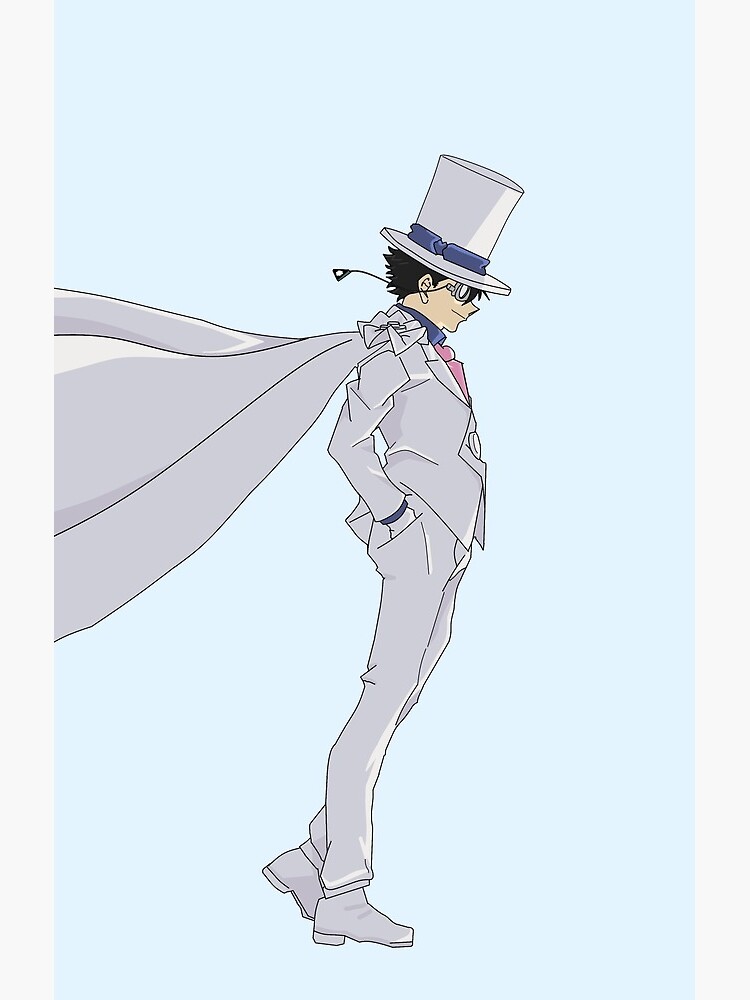 Magic Kaito Edit Kid The Phantom Thief Shower Curtain - Image 2