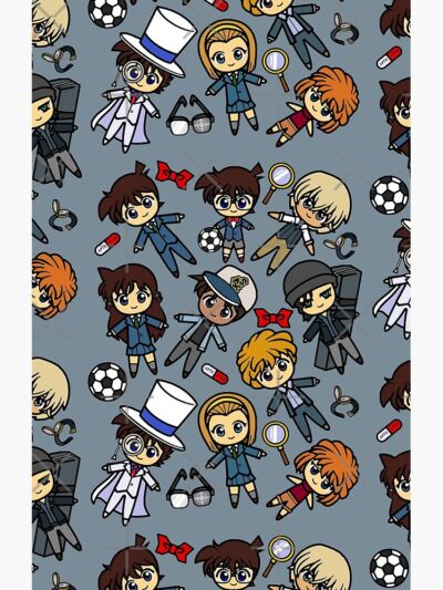 Alternative view of Detective Conan Sticker Shower Curtain