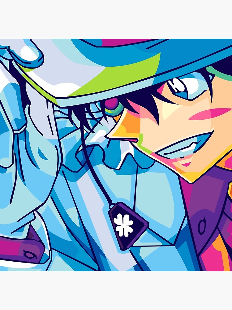 Kaito Kid Pop Art Tapestry - Image 2