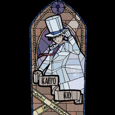 Alternative view of Kaito Kid Case Closed Tote Bag