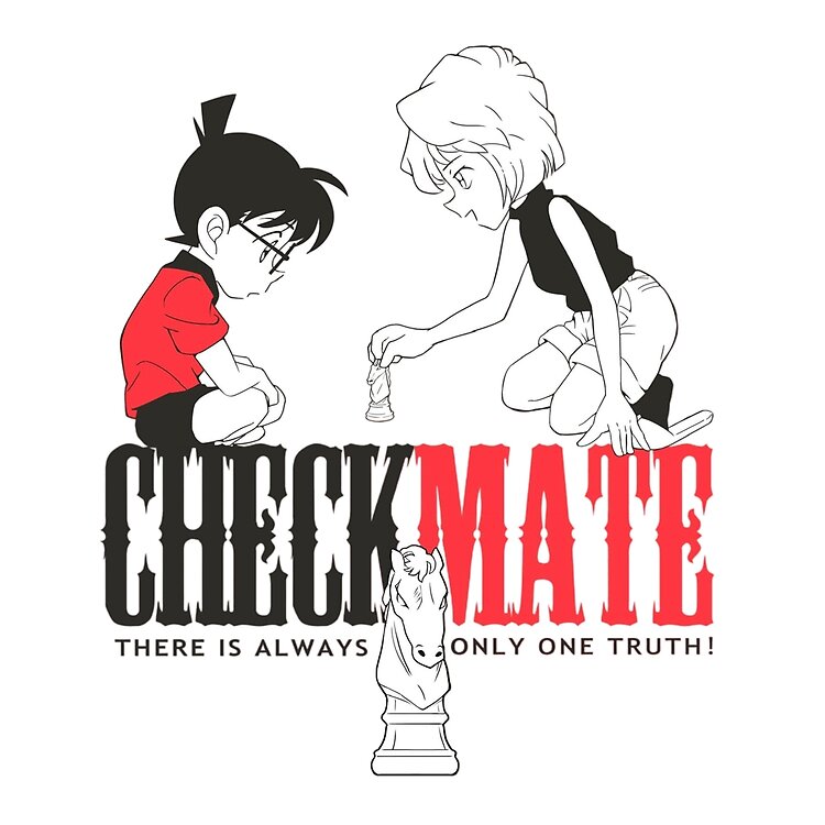 Conan Haibara Coai Detective Conan Checkmate Tote Bag - Image 2