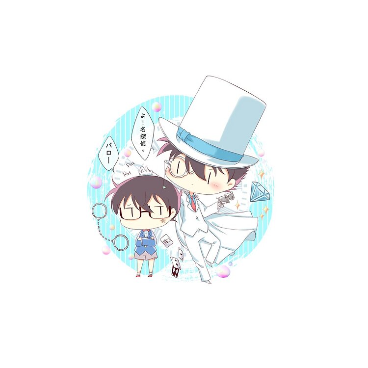 Detective Conan Chibi Series 1 Edogawa Conan And Kaito Kid Tote Bag - Image 2