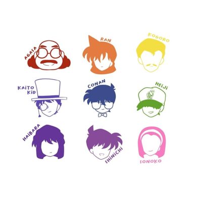 Alternative view of Detective Conan Icons Tote Bag