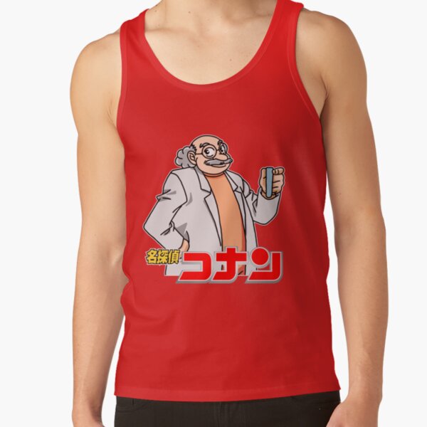 Detective Conan Hiroshi Agasa Tank Top - Image 5