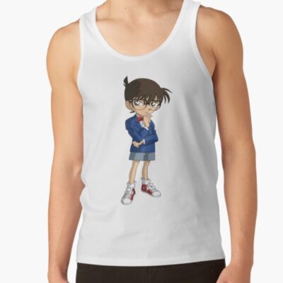 Alternative view of Detective Conan Light Blue Tank Top