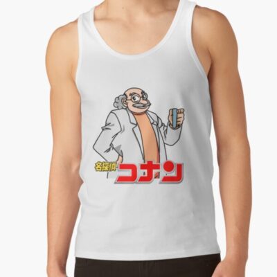 Alternative view of Detective Conan Hiroshi Agasa Tank Top