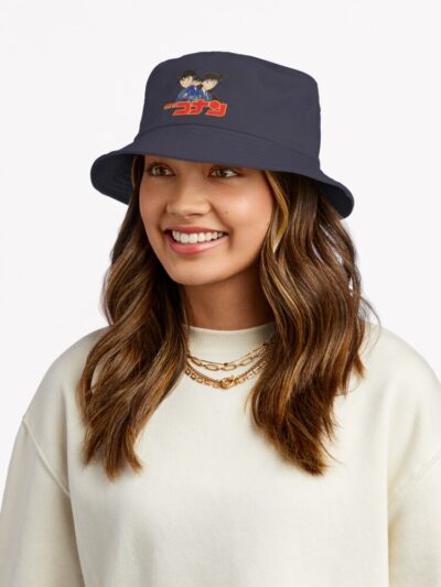 Alternative view of Detective Conan Light Blue Bucket Hat