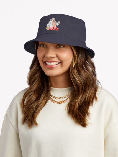 Alternative view of Detective Conan Hiroshi Agasa Bucket Hat