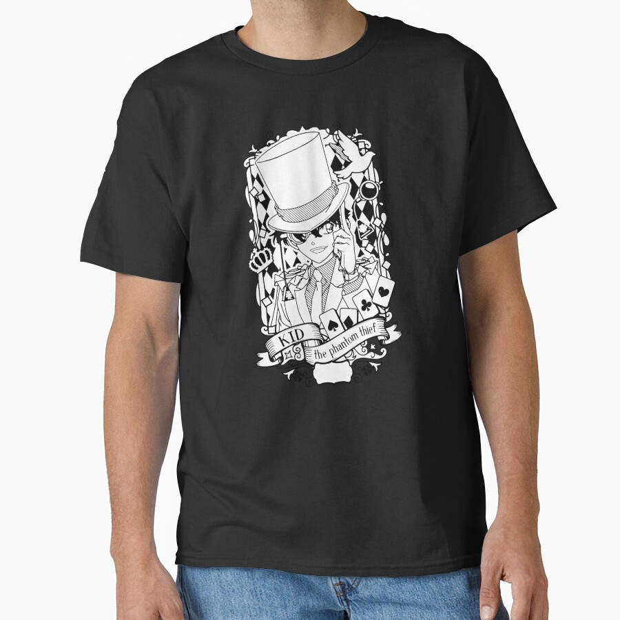Magic Kaito Edit Kid The Phantom Thief T-shirt - Image 3