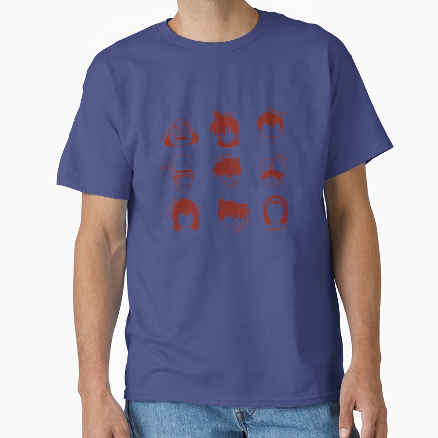 Detective Conan Icons T-shirt - Image 5