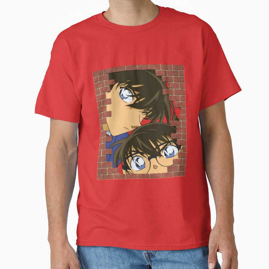 Meitantei Conan M%c3%b4ri Ran Shinichi Kudo T-shirt - Image 5