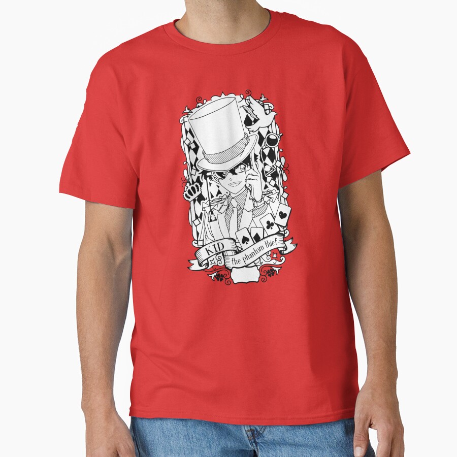 Magic Kaito Edit Kid The Phantom Thief T-shirt - Image 5