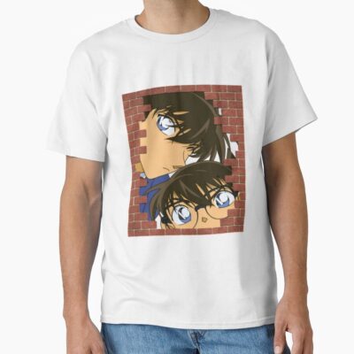 Alternative view of Meitantei Conan M%c3%b4ri Ran Shinichi Kudo T-shirt