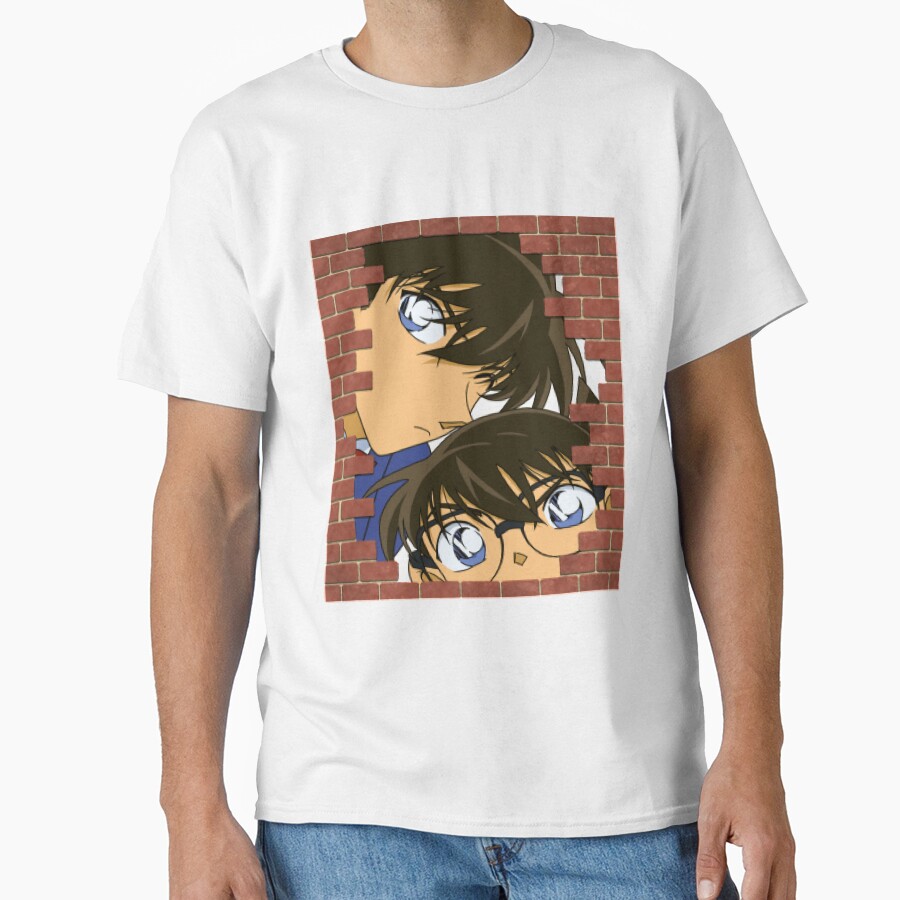 Meitantei Conan M%c3%b4ri Ran Shinichi Kudo T-shirt - Image 2