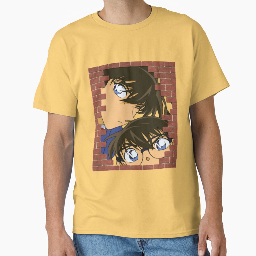Meitantei Conan M%c3%b4ri Ran Shinichi Kudo T-shirt - Image 6
