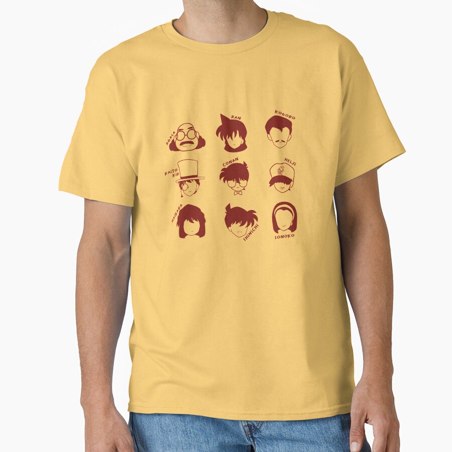 Detective Conan Icons T-shirt - Image 6