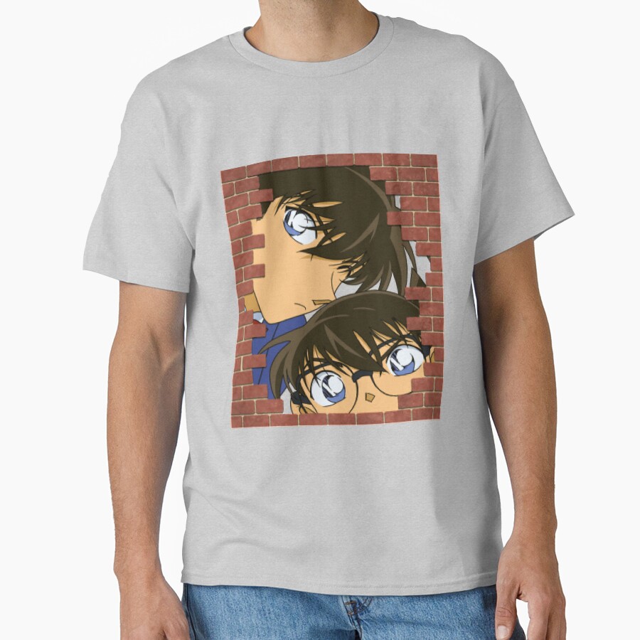 Meitantei Conan M%c3%b4ri Ran Shinichi Kudo T-shirt - Image 3