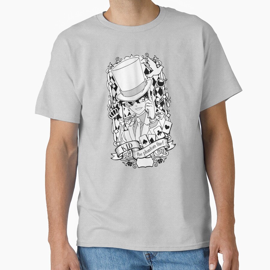 Magic Kaito Edit Kid The Phantom Thief T-shirt - Image 4