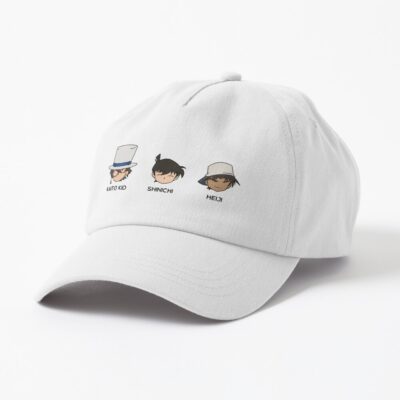 Detective Conan Kaito Kid Shinichi And Heiji Cap