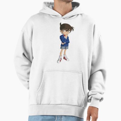 Alternative view of Detective Conan Light Blue Hoodie