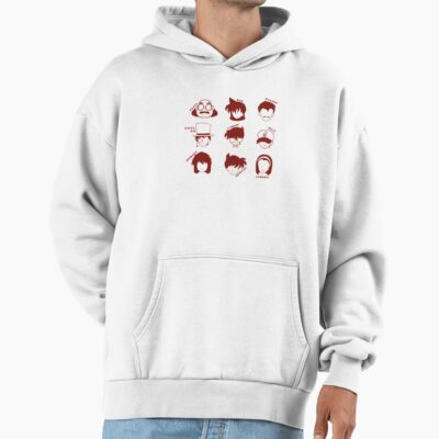 Alternative view of Detective Conan Icons Hoodie