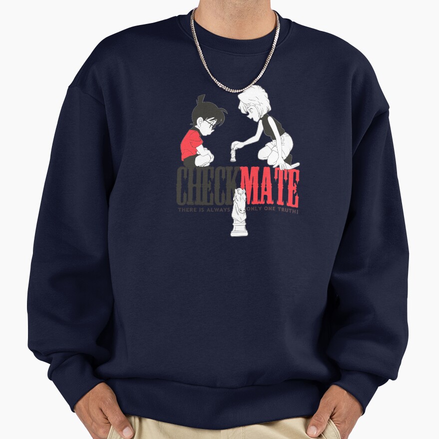 Conan Haibara Coai Detective Conan Checkmate Sweatshirt