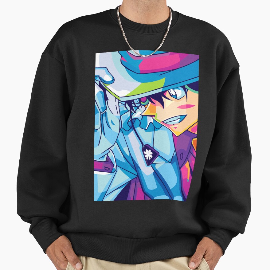 Kaito Kid Pop Art Sweatshirt