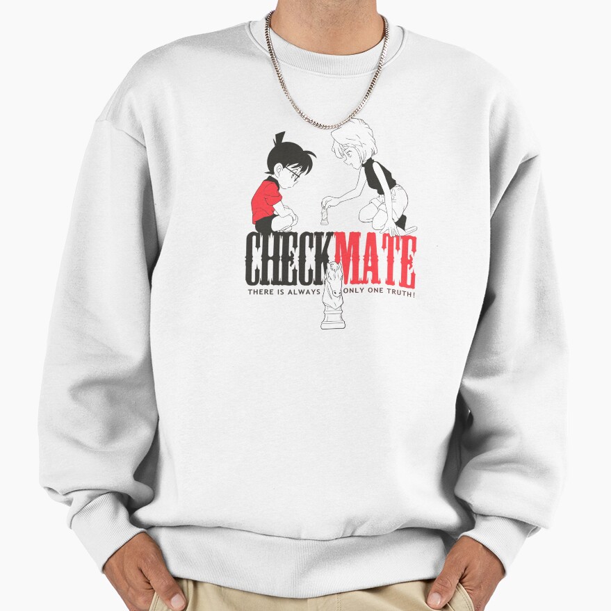 Conan Haibara Coai Detective Conan Checkmate Sweatshirt - Image 2