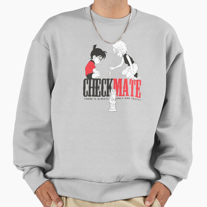 Conan Haibara Coai Detective Conan Checkmate Sweatshirt - Image 5