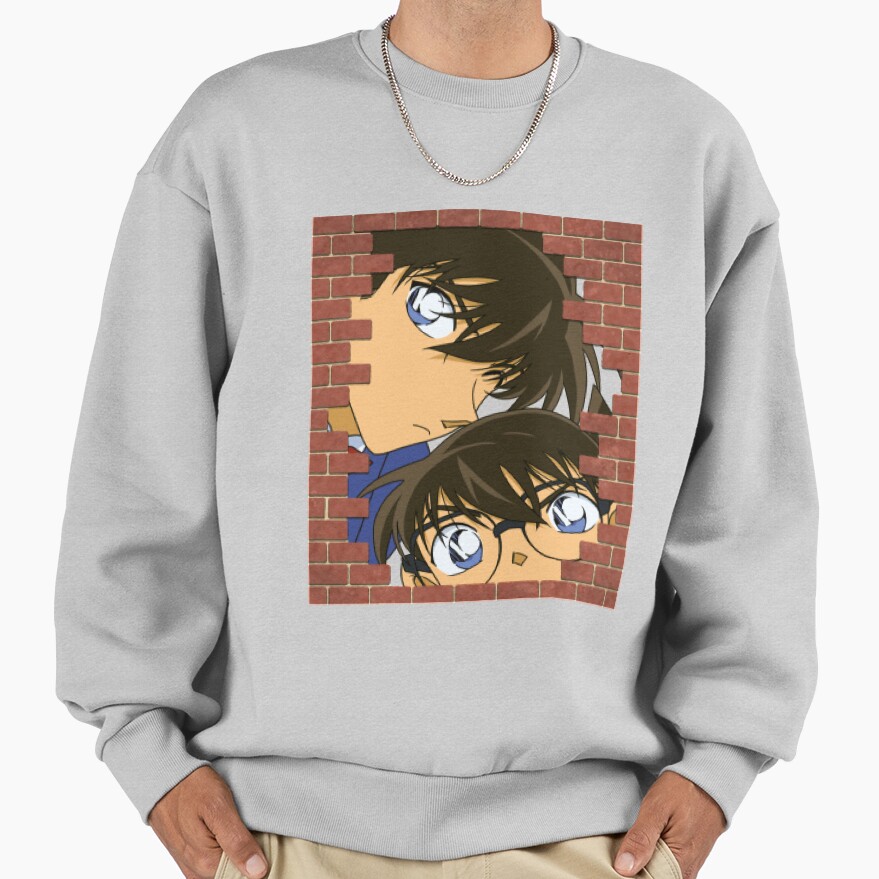 Meitantei Conan M%c3%b4ri Ran Shinichi Kudo Sweatshirt - Image 4
