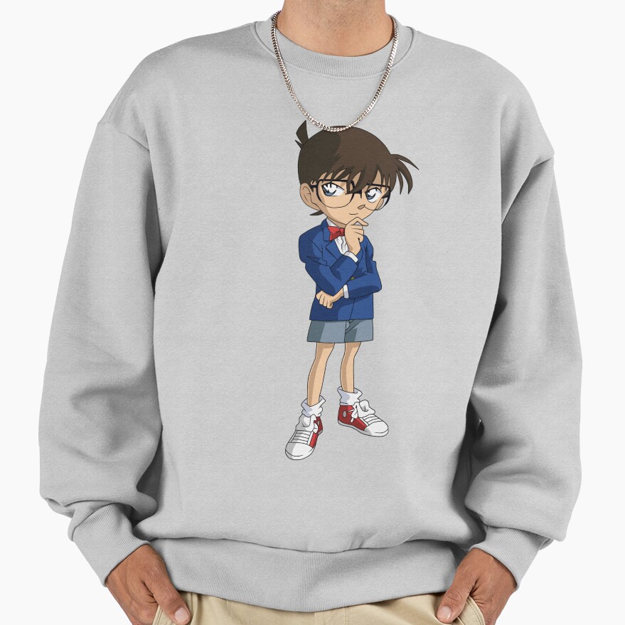 Detective Conan Light Blue Sweatshirt - Image 4
