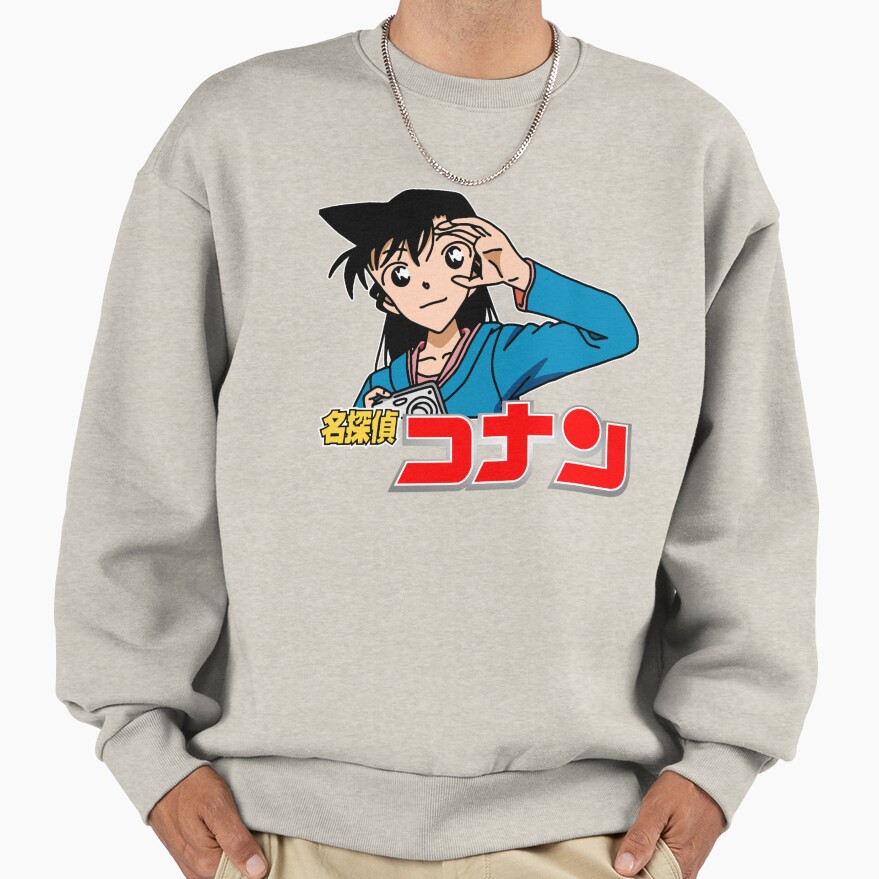 Ran Cute Art Case Closed Sweatshirt - Image 3
