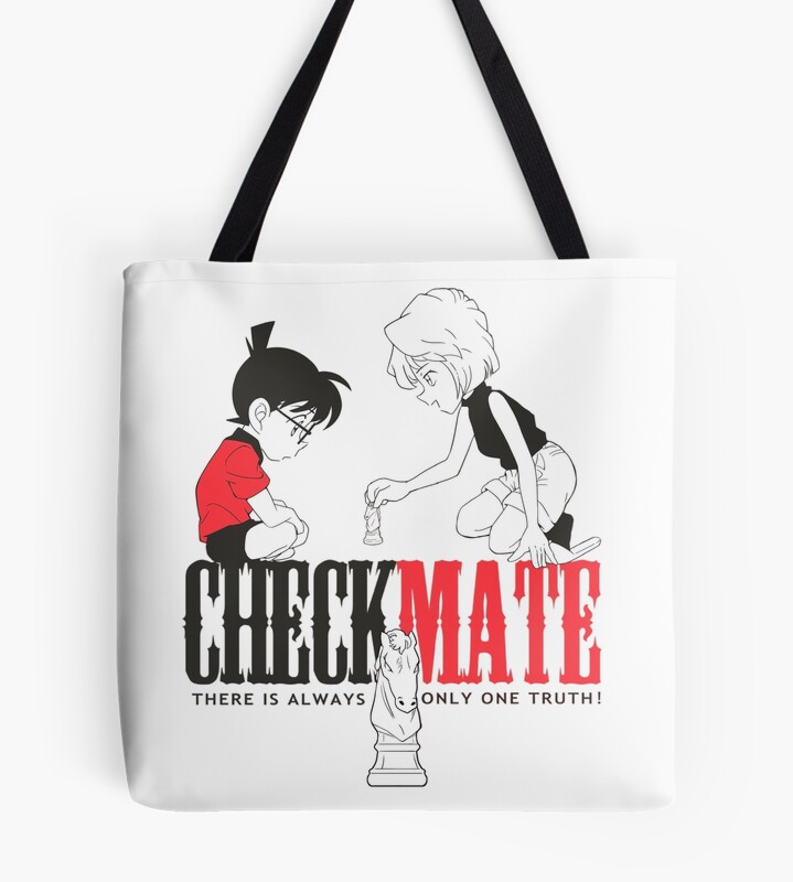 Conan Haibara Coai Detective Conan Checkmate Tote Bag