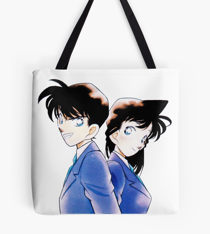 Detective Conan Edit Shinichi And Ran Tote Bag
