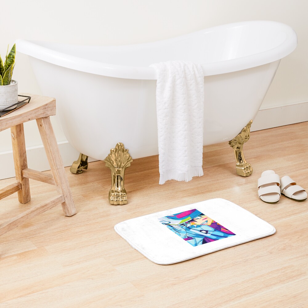 Shirtkaito Kid Pop Art Bath Mat - Image 2