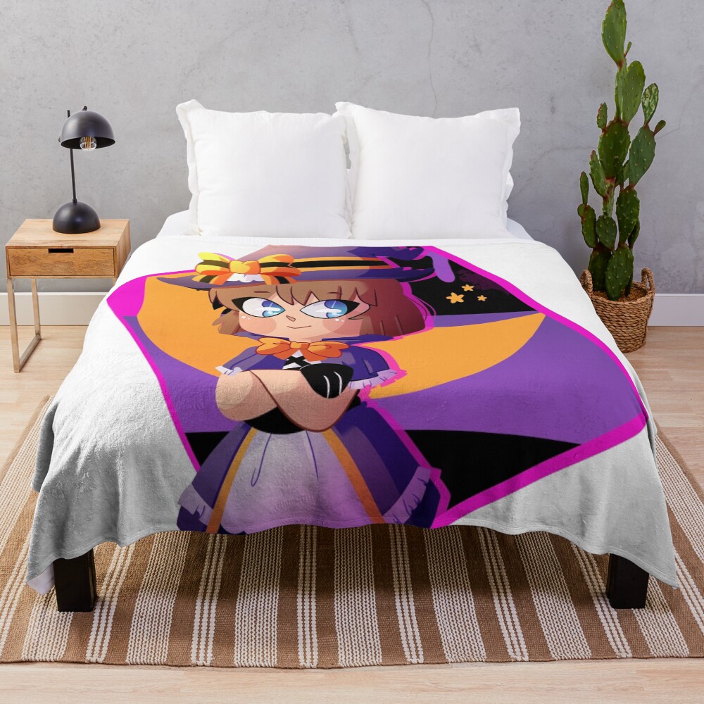 Halloween Ai Haibara Throw Blanket