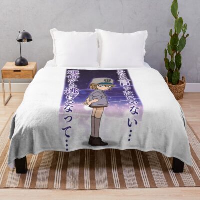 Meitantei Conan Haibara Ai Throw Blanket